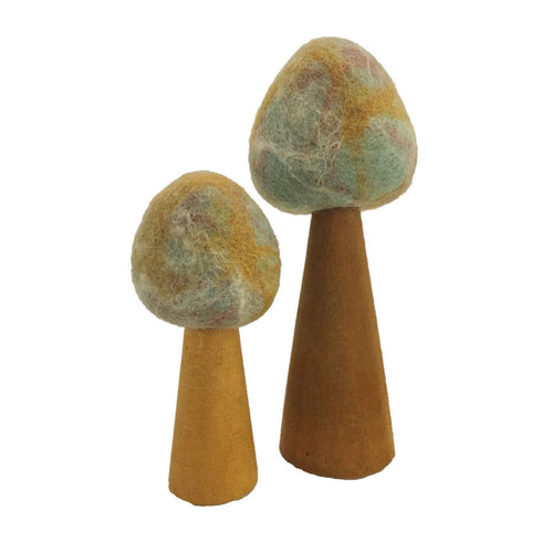 PAPOOSE TOYS - Earth Marbled Trees Set